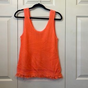 Lilly Pulitzer Corbyn Fringe Sweater Tank